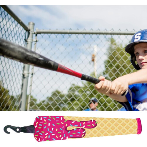 BaseballBat Cover With Zipper, AntiScratch Grip Protection  Sport Accessory 1