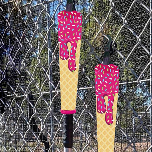 Bat Covers Baseball, Zippered Polyester Sleeve, 7.87 inches, Outdoor Sport Accessory Ref: 1854 2