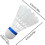 Badminton Set, 12 Pieces, Nylon Shuttlecock, Sporting Goods White 4