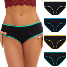 (4Pcs 5# + 6# +7# +8#, XS) Ladies Menstrual Panties Leak Proof Underwear Period Brief Physiological Pant