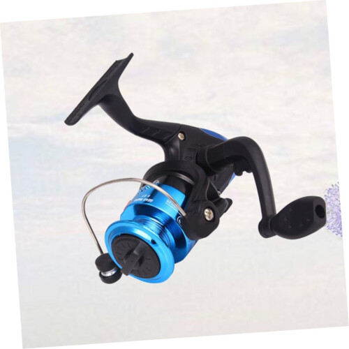 Angeling reel with line roller metal construction 200 yards capacity galvanized 1