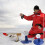 Tip Up ice fishing rod, coldresistant, highly stable floating tipup 2