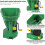 Gardening Seed Distributor, 1.5L, Valve Switch, Hand Crank 4