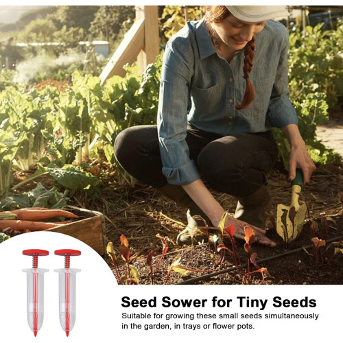 Manual Hand Seed Planter for Carrots, Salad, Grass 1