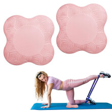 Yoga Knee Pad Mat Set, NonSlip Support for Knees, Hands, Wrists, Elbows