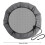 Rain Barrel Collector – Highquality polyester lid for filtering dirt and leaves  Reusable net 5