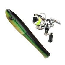 Pen Fishing Rod Foldable Pocket Rod and Reel Combo for Easy Transport Compact Fishing Pole