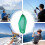 Bait fish net bag with drawstring  Large reusable transport for crayfish 60x40 cm 3