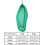 Bait fish net bag with drawstring  Large reusable transport for crayfish 60x40 cm 4