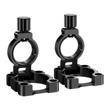 Umbrella Clamp Stand Outdoor Fishing Chair Holder Rustproof Sturdy Black