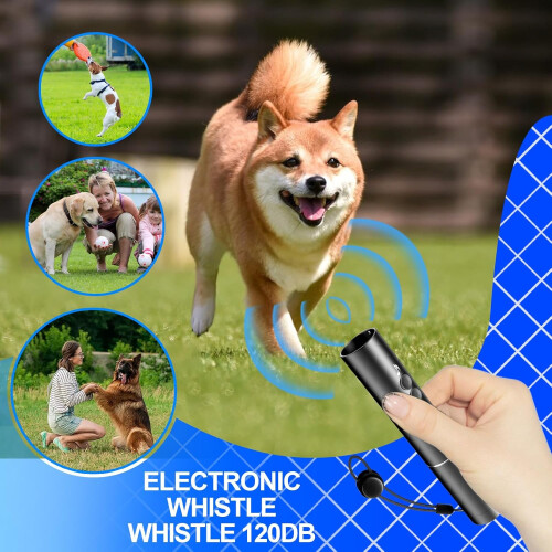 Electric dog whistle, USB charging flashlight 500mAh, waterproof for referees trainers 1