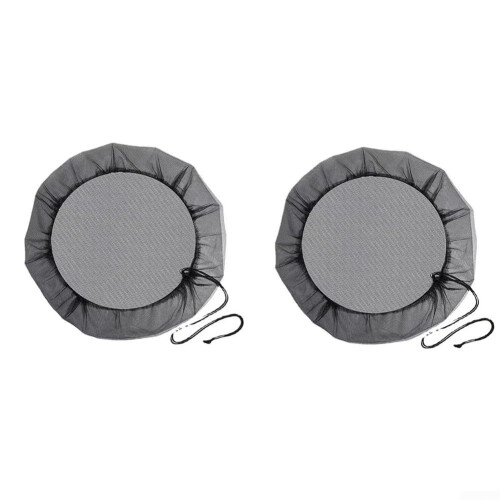 Regenerative protective net cover with drawstring for water buckets (90cm)