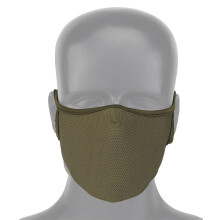 Shooting Sports Scarf Mask Silicone Airsoft Half Mask Breathable Protective Mask Cover Cloth for Hunting with the Bicycle (RG, M) M Rg
