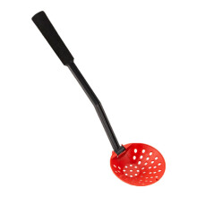 Ice fishing scoop Winter fishing scoop with long handle Ice fishing skimmer Foldable removable skimmer shovel for winter fishing red