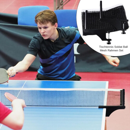 Table Tennis Net Metal Frame Nets Pong Clamps 1