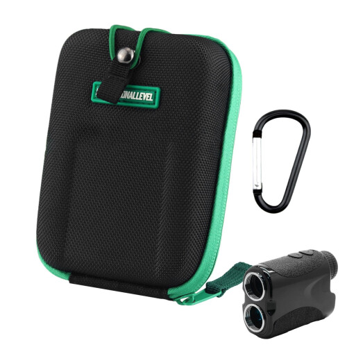 Golf Rangefinder Case, Wearresistant Hard Case, Eva Bag with Carabiner