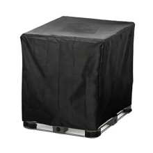 Rain Barrel Cover Carry Bag Outdoor Clay Barrel Water Tank Protective Cover Zipper 210D Oxford Cloth Cover (Black)