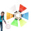 shuttlecocks for hitting, colorful outdoor game set  durable for beach, playgrounds 6pack 1