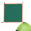 Baldachin replacement top  Windproof rain protection, foldable for 3–4 persons Green 8585cm 1