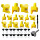 Poultry Horizontal Water Nipple Drinker, 2.36 inches, Leakproof Chicken Waterer System 1