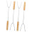 stainless steel BBQ skewer for grill kabobs 1