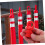 Set of 6 Chain Post Caps for Fence Post Railing Traffic Sign Replacement 2