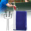 Polyester Tennis Table Ping Pong Net Convenient Holder for Sports Replacement Blue 2