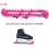 Skateskateblade guard, shoe protector, practical covers, plastic, pink, 2 pieces 5