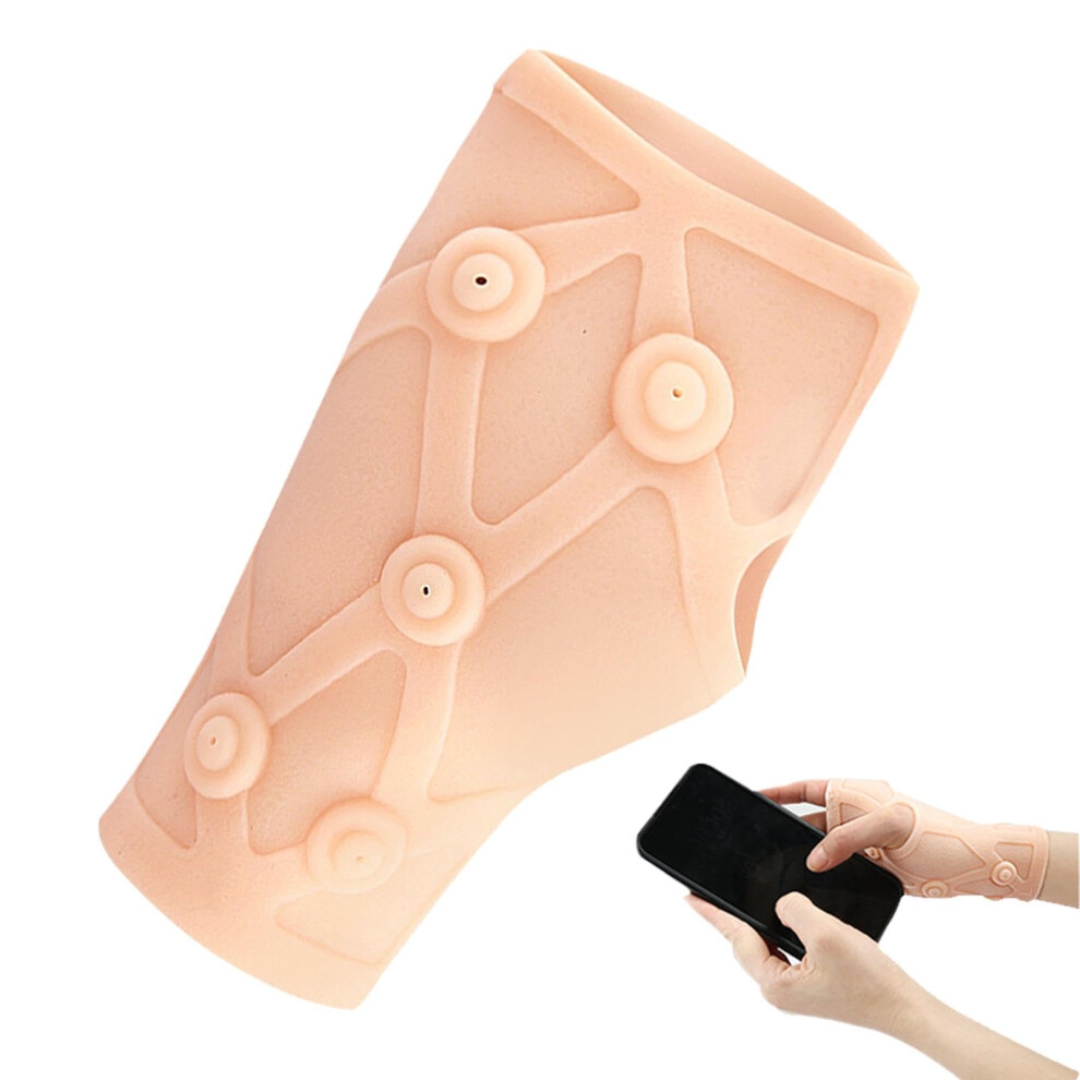 Magnetic compression gloves, compression gloves with magnets  Protective fingerless wrist support gloves