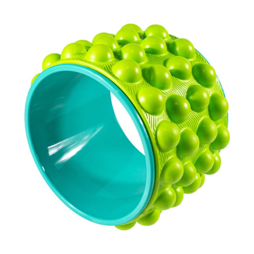 Trigger point back roller – yoga massage wheel, deep tissue prop