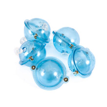 5pcs/set Fishing Float ABS Plastic Balls Water Ball Bubble Float Fishing Tackle Fishing Outdoor Accessories Blue Red 25/32/40/47 mm