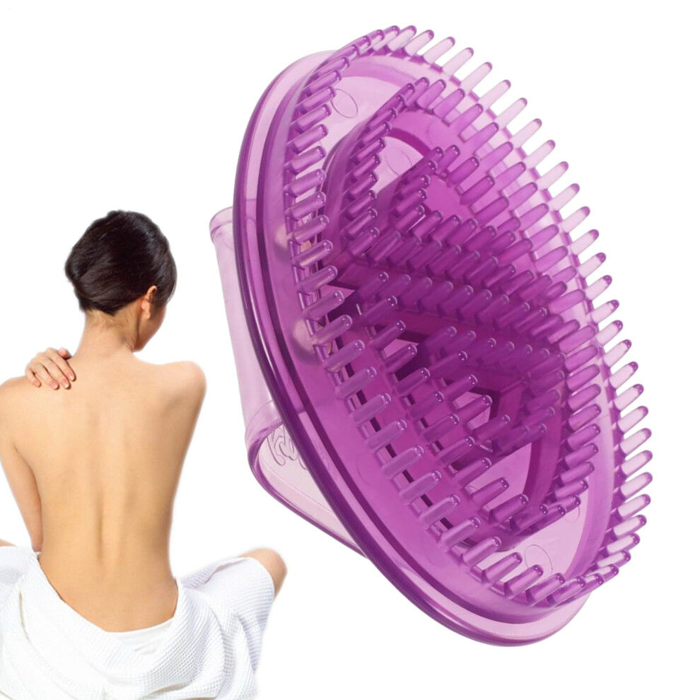 Massage brush, meridian massager for arms  manual silicone massage brush for feet, legs, hands, neck and muscle relaxation