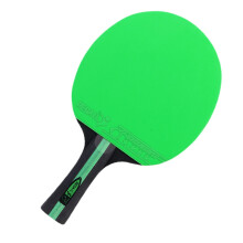 Professional table tennis racket with long handle, robust and durable, for beginners, advanced and advanced green