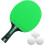 Professional table tennis racket with long handle, robust and durable, for beginners, advanced and advanced green 5