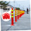 6 Pieces Post Cap Covers Rubber Dock Pole Caps Fence Post Attachments Warning Post Covers Traffic Safety 5