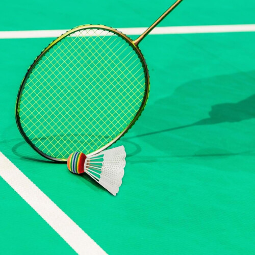 Rainbow Badminton Set, Nylon Rainbow Badminton, Coloured Game Balls Kit 1