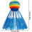 Rainbow Badminton Set, Nylon Rainbow Badminton, Coloured Game Balls Kit 4