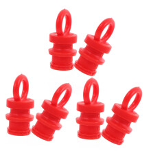 Kettenpfostenkappe, Deckpfostenkappen, Treppengeländer, Halterung, Dockpfostenkappen, Korridore, Pfostenkappe, Zaunpfostenaufsätze, Gummi, Rot