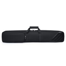 Samtgeftterte Pool Stick Hlle fr Billard Queue Schutz Billard Queue Hllen OxfordCloth Pool Queue Hlle 2x2 Pool Stick Tasche Schwarz