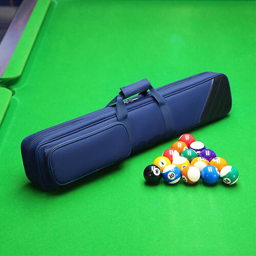 Samtgeftterte Pool Stick Hlle fr Billard Queue Schutz Billard Queue Hllen OxfordCloth Pool Queue Hlle 2x2 Pool Stick Tasche Schwarz 2