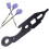 Dart Point Remover, Shaft Extractor Tool, Easy Grip, Black 4