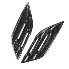 Carbon Fiber Car Fender Air Outlet Side Vent Cover Trim Sticker for F150