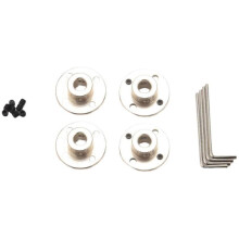 8mm Flange Coupling Connector, Rigid Guide Steel Model Coupler Accessory, Shaft Axis Fittings for R