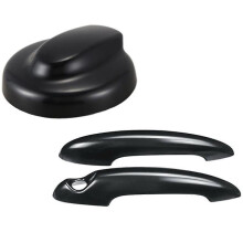 Door Handle Cover for Mini Cooper S R50 R53 R56,black Fuel Tank Cap Cover For- Mini Gen 2 R56 for C