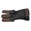 Three Finger PU Leather Archery Glove Guard M Unisex 1
