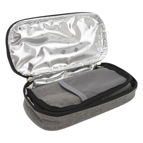 Portable Insulin Cooler Case Grey 165g Large Capacity