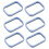 Intake Manifold Gaskets Lower & Upper Gasket Plenum Set for 3.6l 184562a 5184331ac Ms97204 Ms97205 2