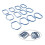 Intake Manifold Gaskets Lower & Upper Gasket Plenum Set for 3.6l 184562a 5184331ac Ms97204 Ms97205 5