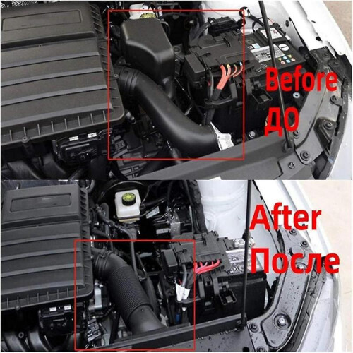 Car Intake Pipe Modification Air Intake Air Inlet Pipe Compatible Skoda Rapid 2