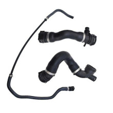 3pcs Car Upper Lower Coolant Radiator Hose For- E90 E91 E92 325i 330i 330xi 2006 328i 328xi 1712761